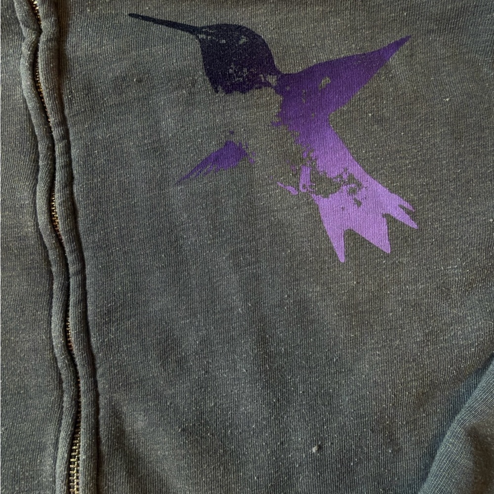 Freecity Charcoal Hoodie with Purple Accents - medium - Picture 8 of 8